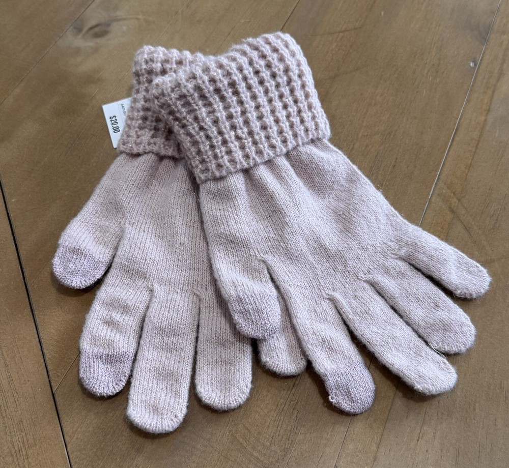 Bundle 5 Pair Style & Co Rib Solid Gloves With Lurex