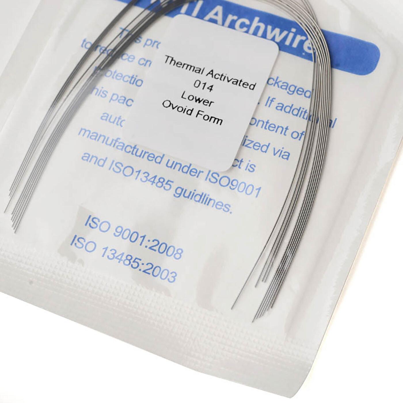 AZDENT Dental Orthodontic Heat Thermal Activated Niti Round Arch Wires All Size