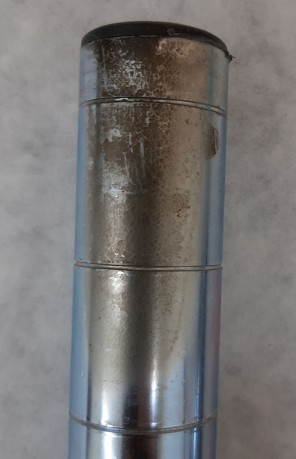 Qty 2 Shelving Inc 4 Pack 9" Chrome Wire Shelving Posts (8 Posts) SI-P14C *READ