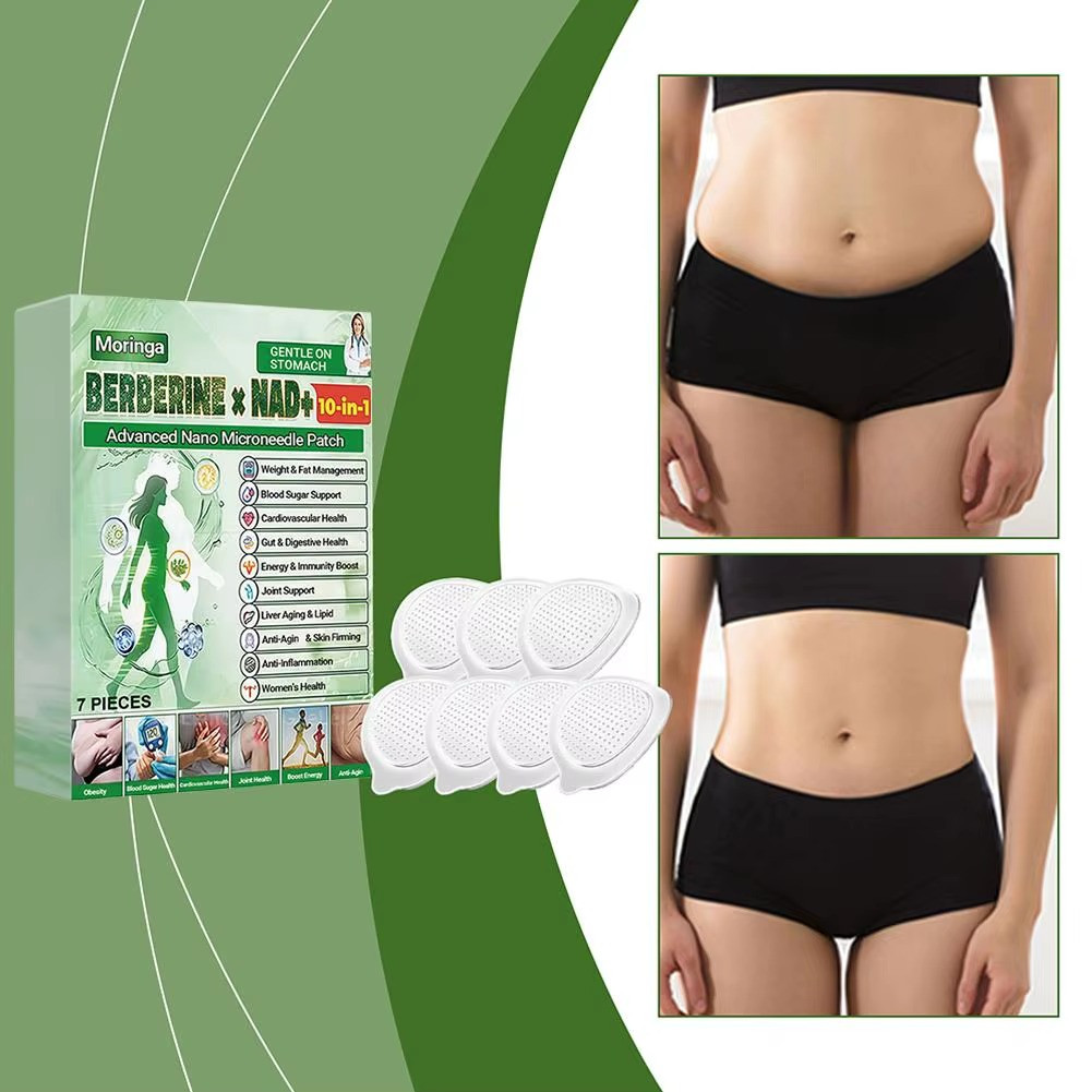 Moringa Berberine + NAD+ 10-in-1 Microneedle Patches Bioavailable Strength NEW