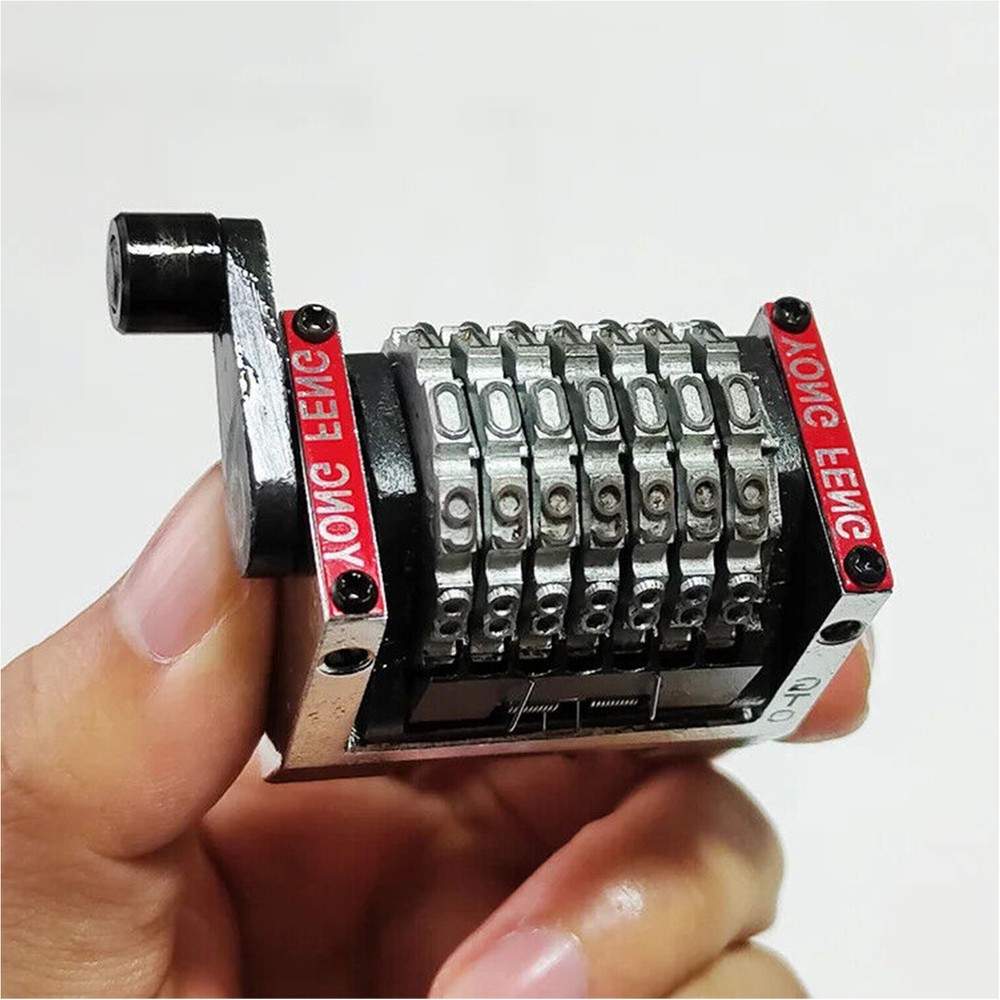 For 7 Digits Numbering Machine Horizontal Backward Printing Machine