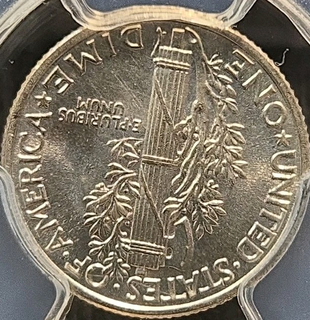 1940 Mercury Dime PCGS MS65 FB Silver