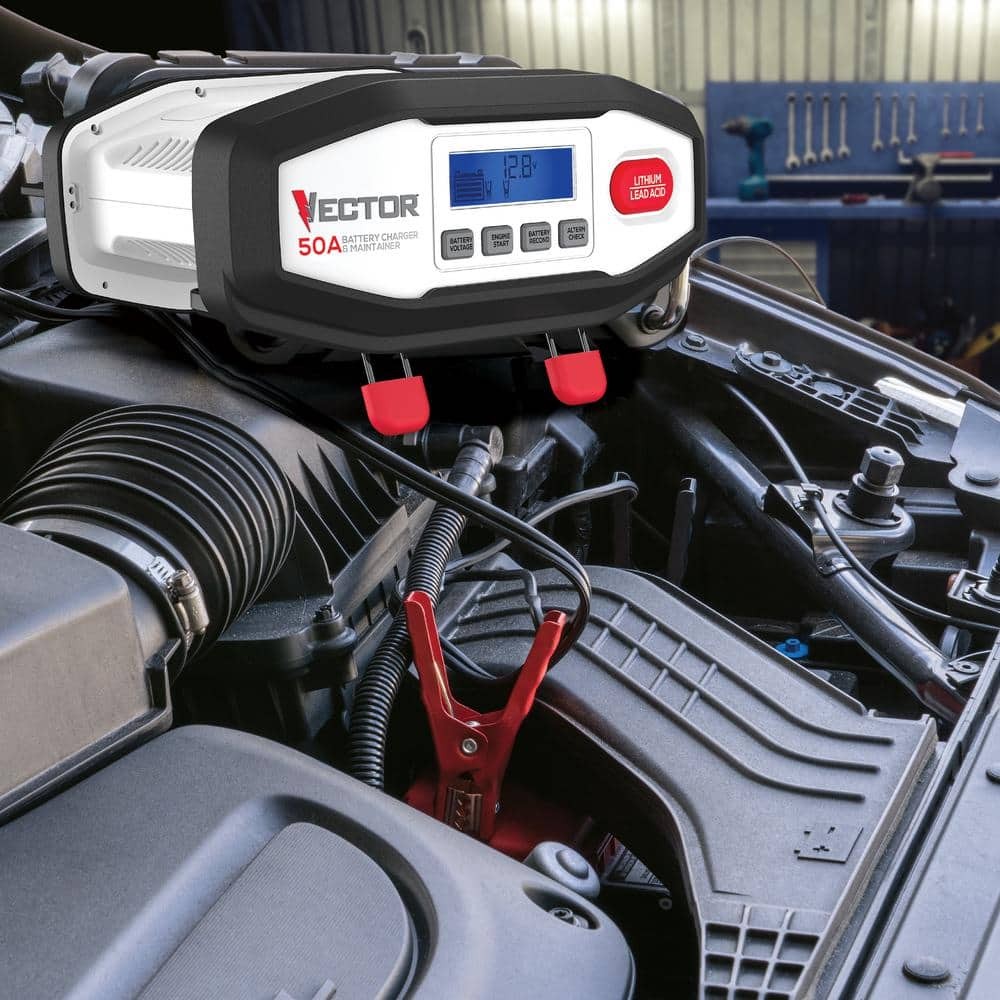 VECTOR 50 Amp Battery Charger/Maintainer