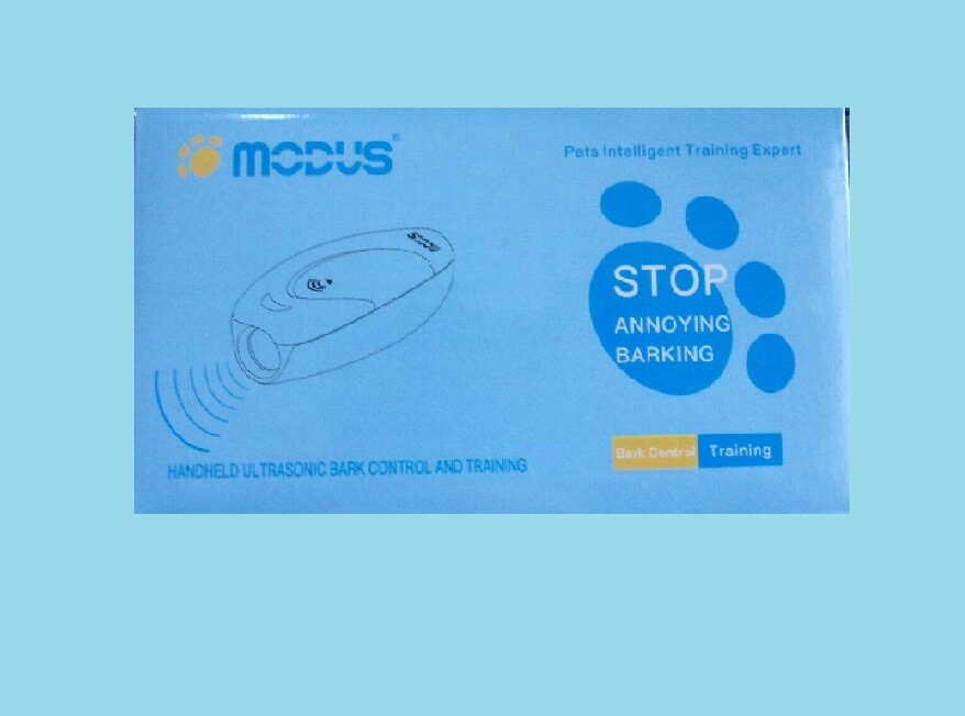 Modus Handheld Ultrasonic Anti Bark Control Deterant & Trainer M-230 GRAY