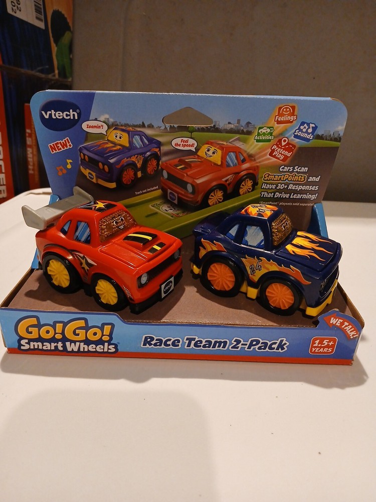 Go! Go! Smart Wheels Race Team 2-pack Talking