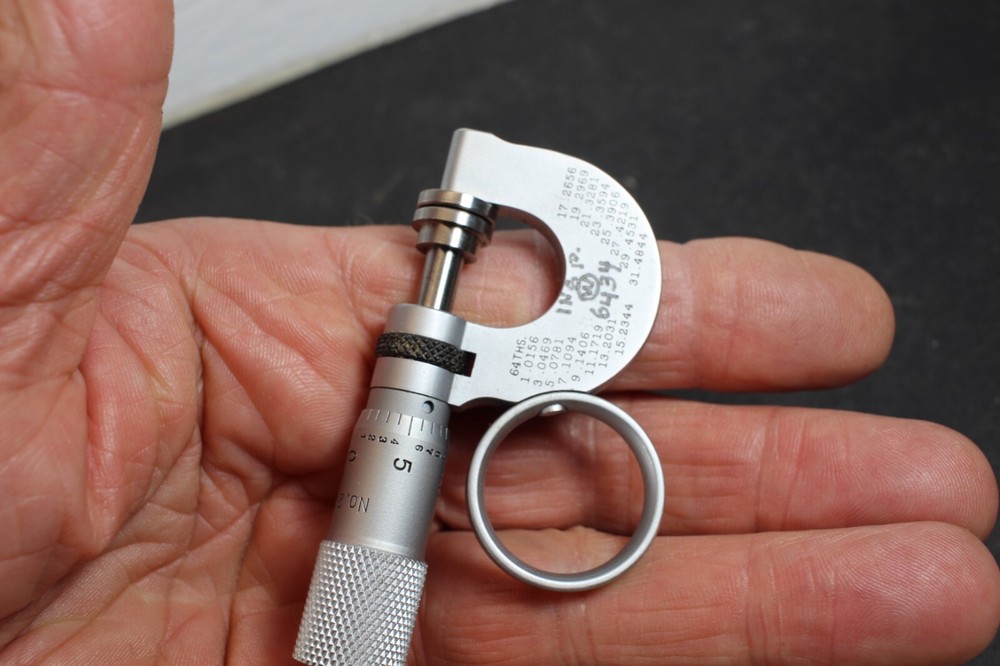 Starrett No.223RL Paper Micrometer