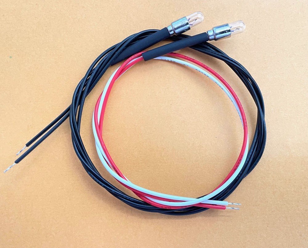 2 Wired Light Bulbs 8v 60mA for Marantz Stereo /Dolby / Dail Indicators