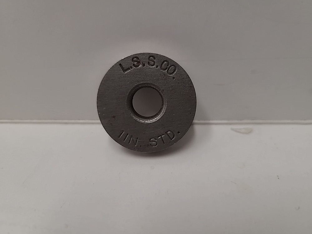 Antique L.S.S.CO 1" Micrometer Standard