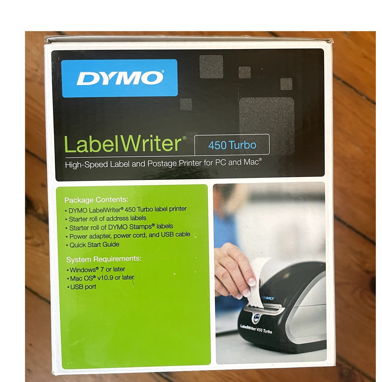 Dymo Label Writer High Speed Label Postage Printer 450 Turbo