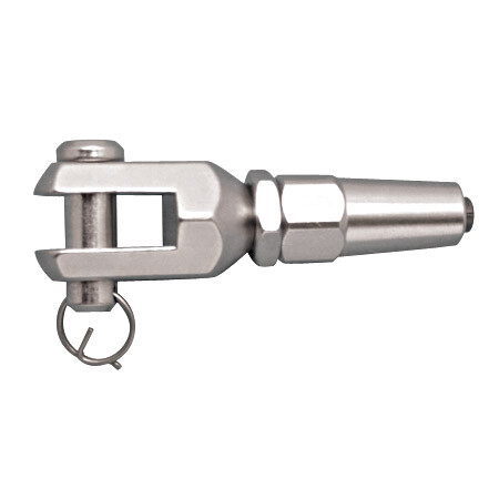 STAINLESS QUICK ATTACH JAW, 3/16", 316 SS