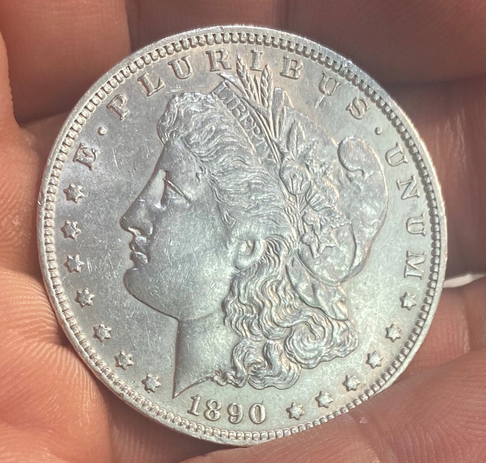 1890-O Morgan Silver Dollar