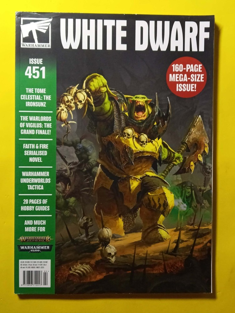 White Dwarf Magazine - Issue 451 - NEW