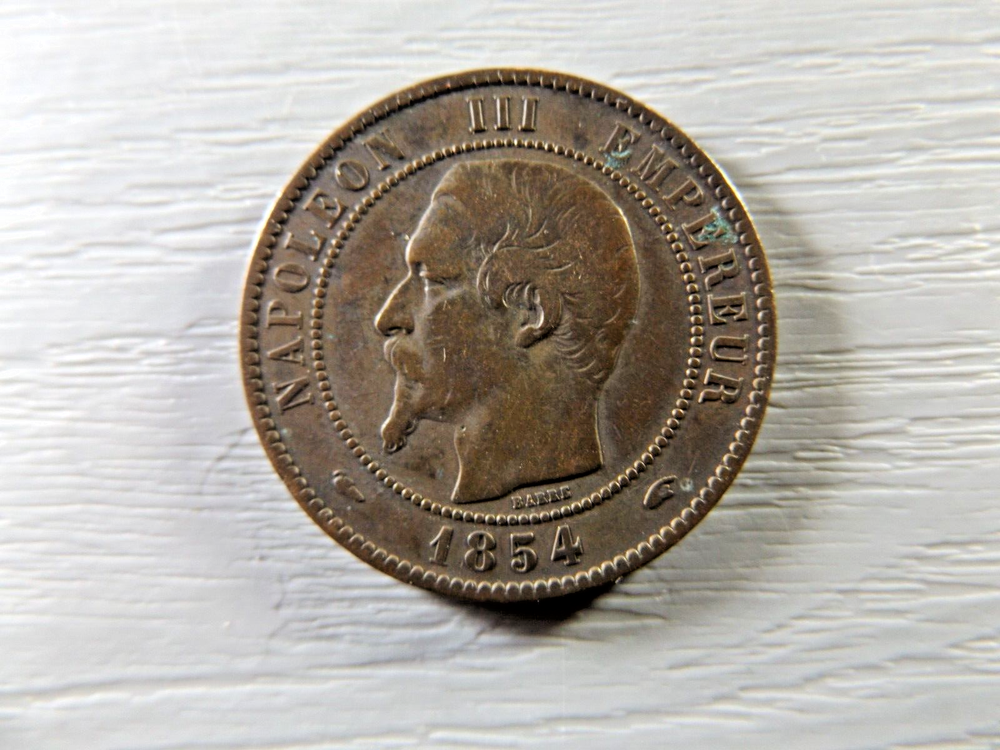 FRANCE 1854 10 Centimes