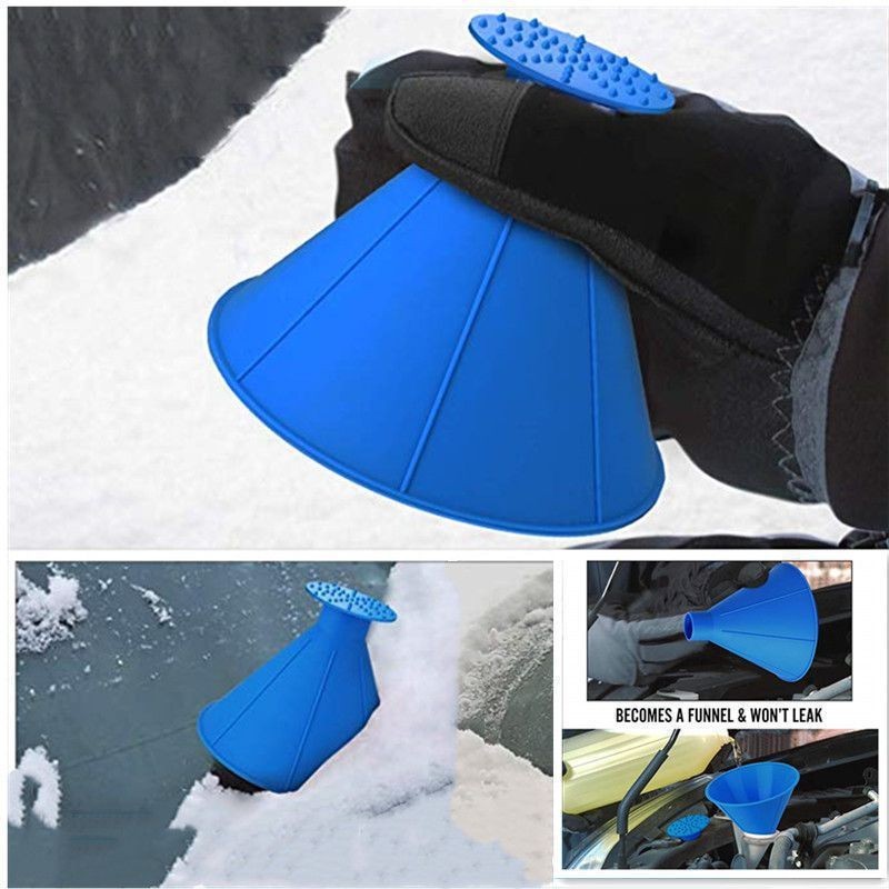 Scraper Cone Ice Scraper, Round shaped Ice Scraper,Car windshield snow Scraper,
