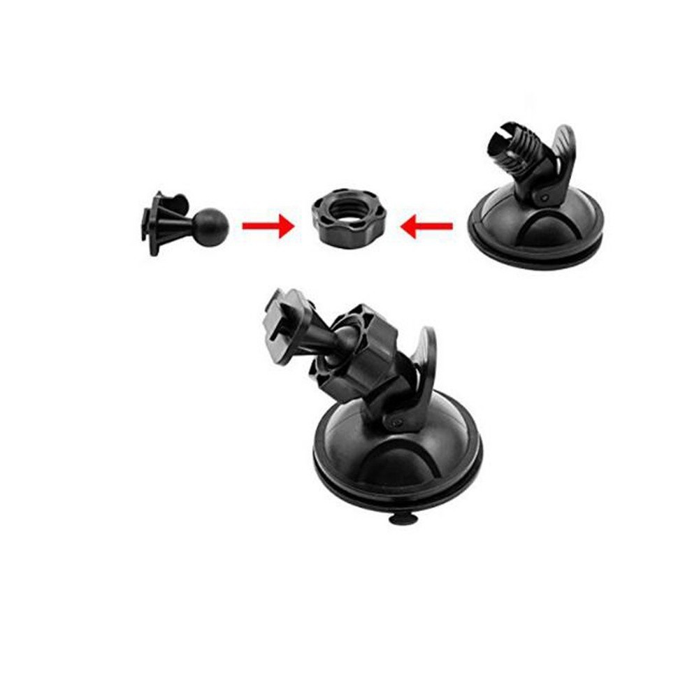 Vehicle Windshield Mount for Car For Dash Camera with Different Angle Rotation
