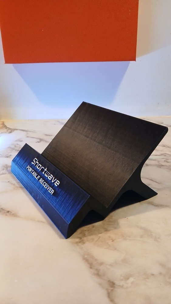 SHORWAVE PORTABLE RECEIVER-TABLETOP STAND