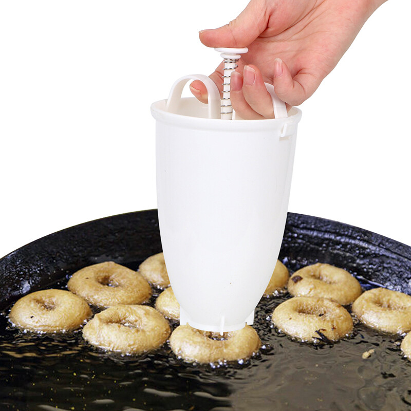 Doughnut Maker Batter Dispenser Plastic For Donut Cake DIY Baking Tools Maker