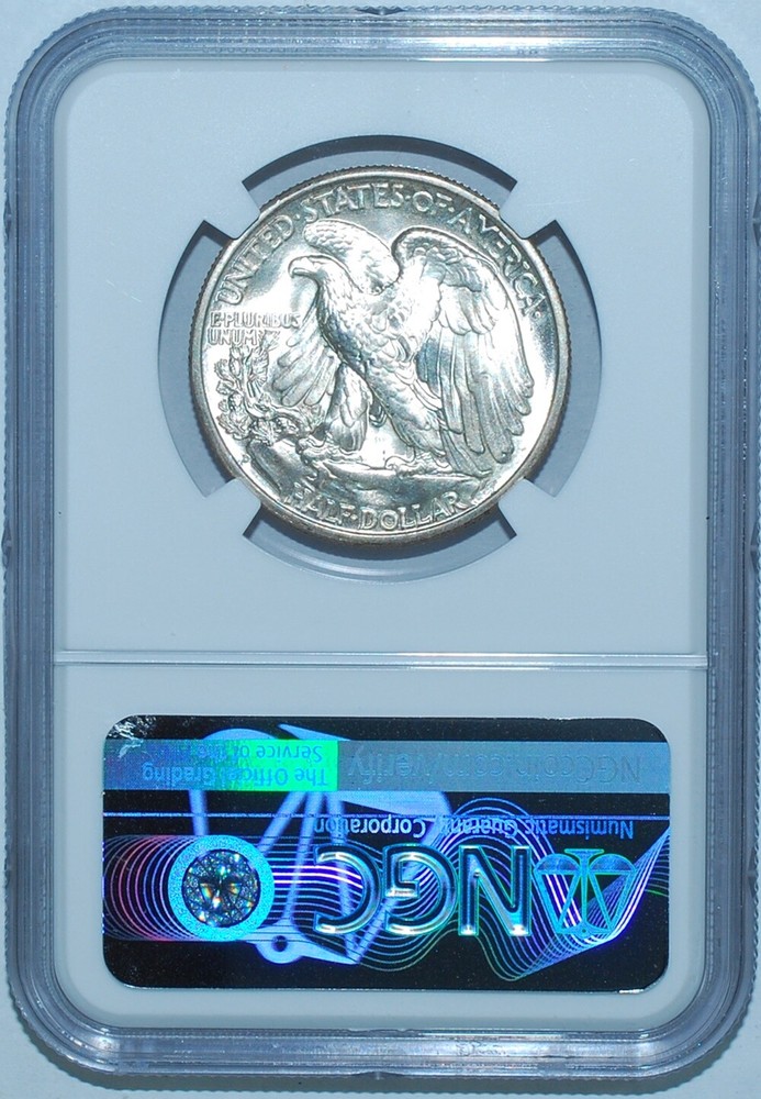 1936 D NGC MS65 Walking Liberty Half Dollar