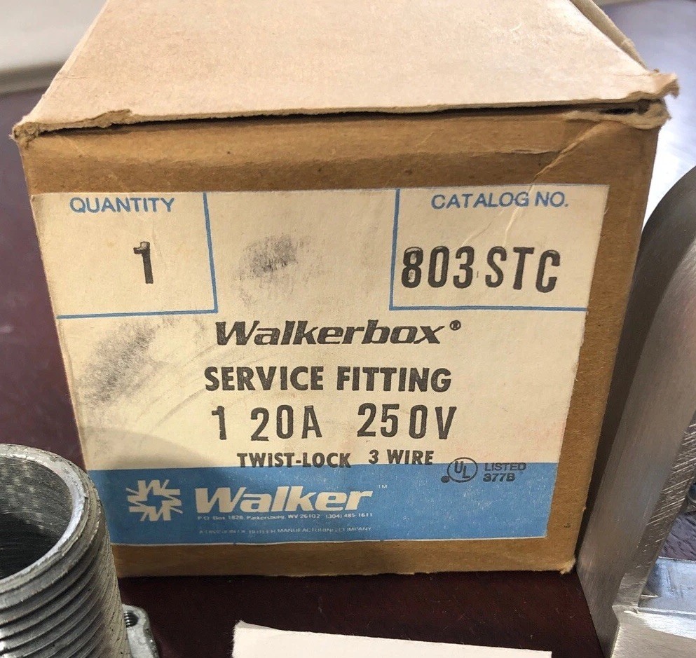 Walker Service Fitting 803STC Walkerbox Twist-Lock