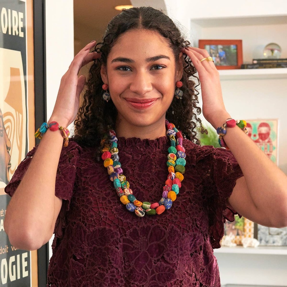 Kantha Pastille Necklace