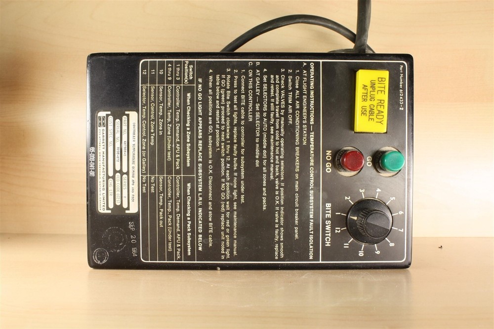 Garrett APU Temp Controller - 617924-3 (Boeing)