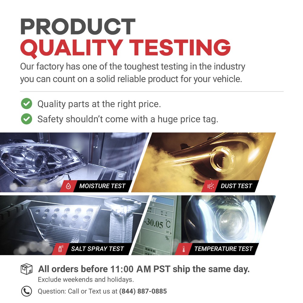 2009-2020 For Frontier LED DRL Switchback Sequential Signal Black Headlights