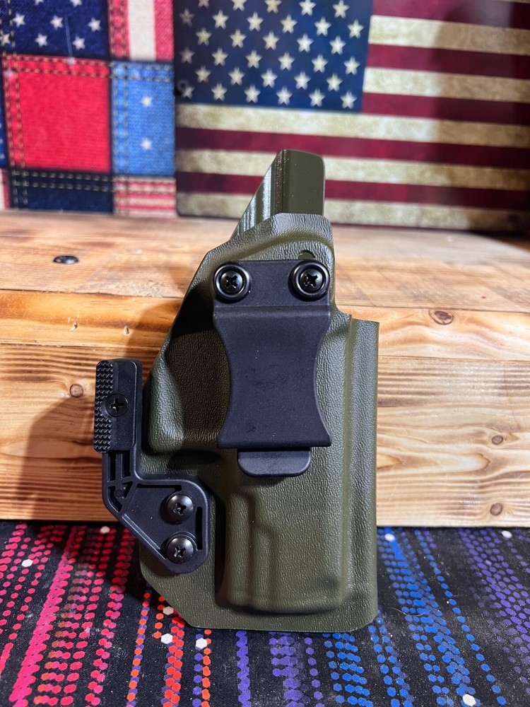 Walther PDP 4" - (IWB) Kydex Holster - Optic Ready, Adjustable Cant & Retention.