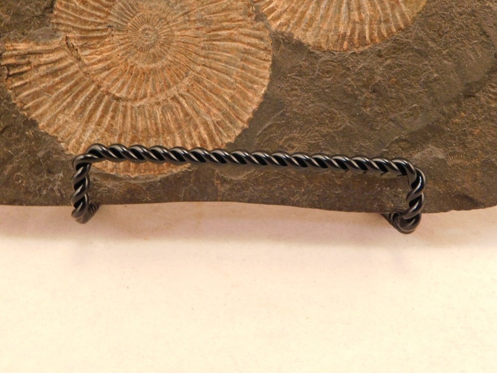 Easel Display Stand Black Metal MEDIUM Size TWIST Design