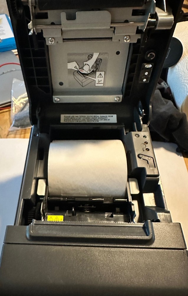 Epson TM-T20II Thermal Receipt Printer (Model M267D) – Ethernet