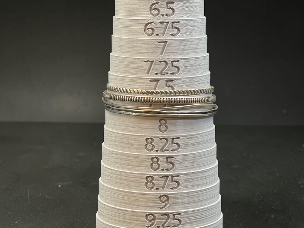 Vintage 925 Sterling Silver Stackable Bangle Bracelets Lot 5 Mixed Pattern 24g