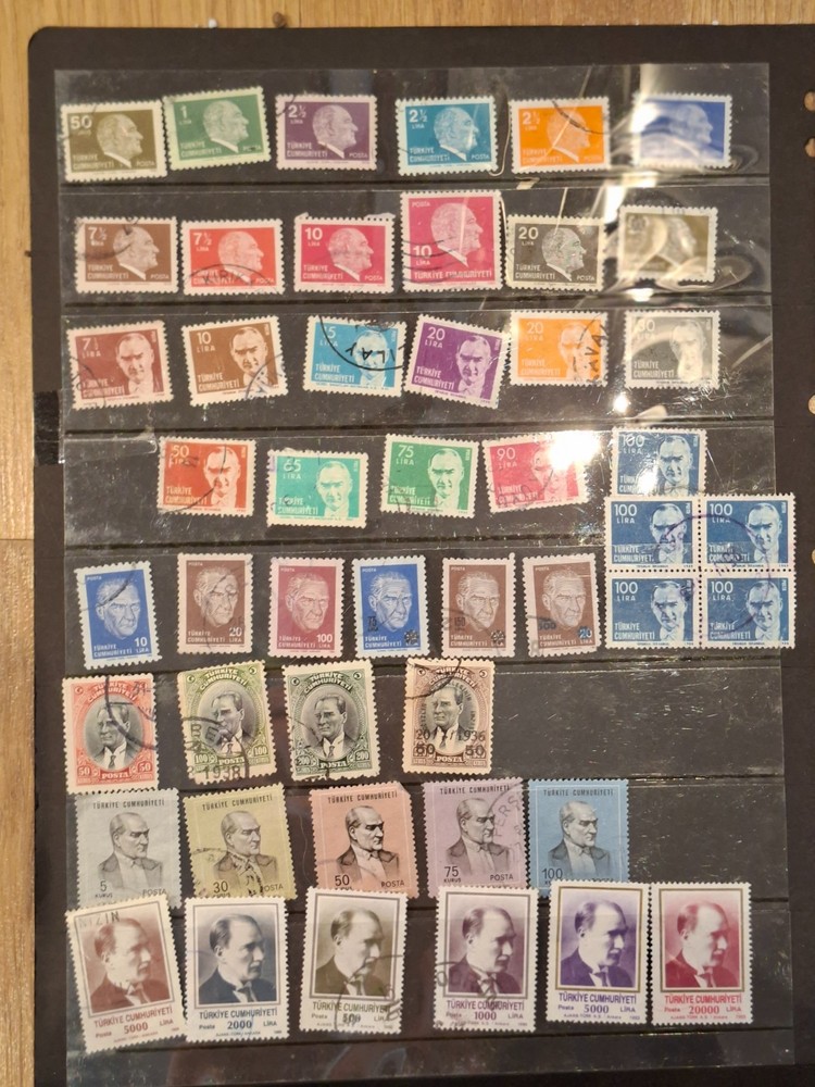 TURKEY - Selection from the larger sets. 210+ All different. (RefR177)