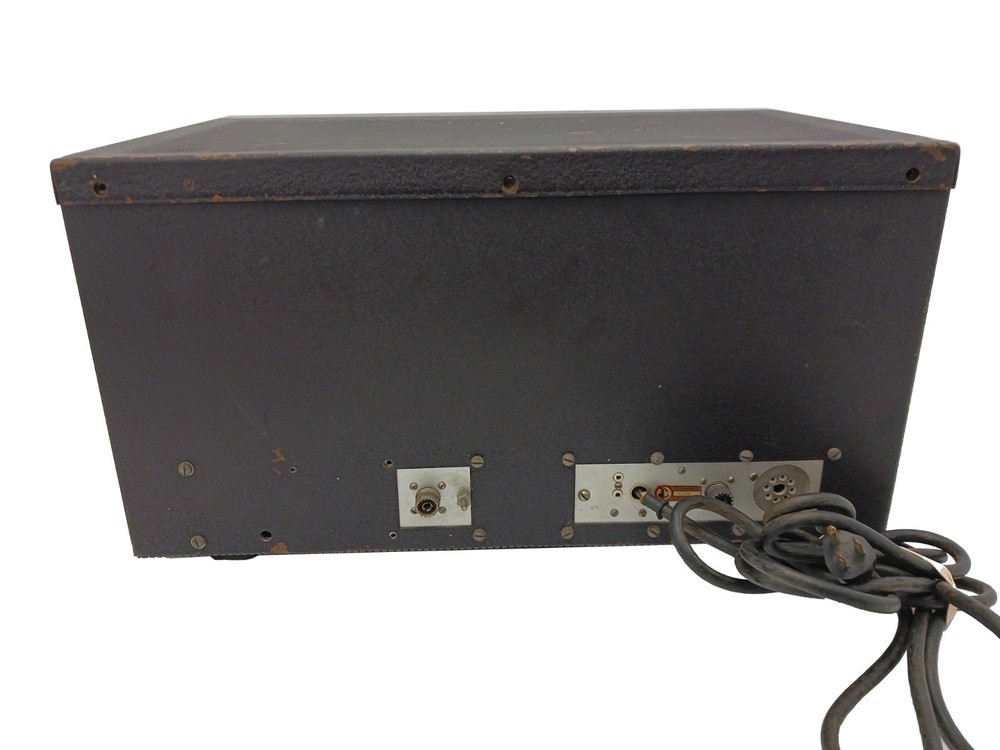 Vintage Johnson Viking II HF tube Transmitter Copper Plated Case