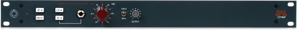BAE 1073MP Microphone Preamp without Power Supply
