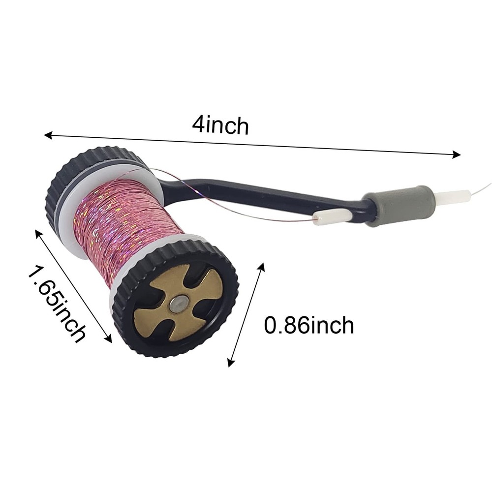 Fly Tying Tool Combo - and Tools Kit, Bobbin Holder, Hair Stacker, Cutting Pl...