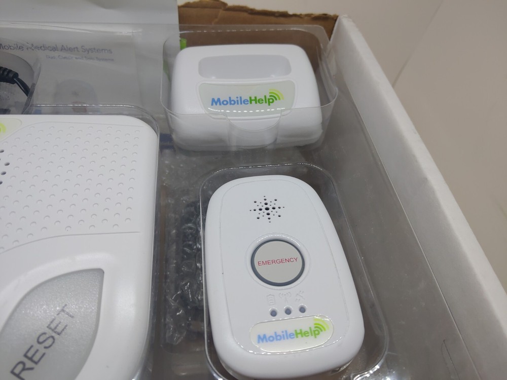 Mobile Help Senior Citizen Emergency Or Fall Device System with Watch & Button