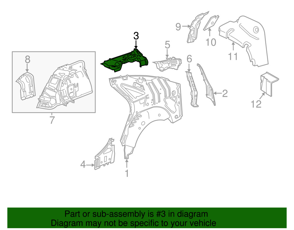 Genuine GM Upper Extension 23462310