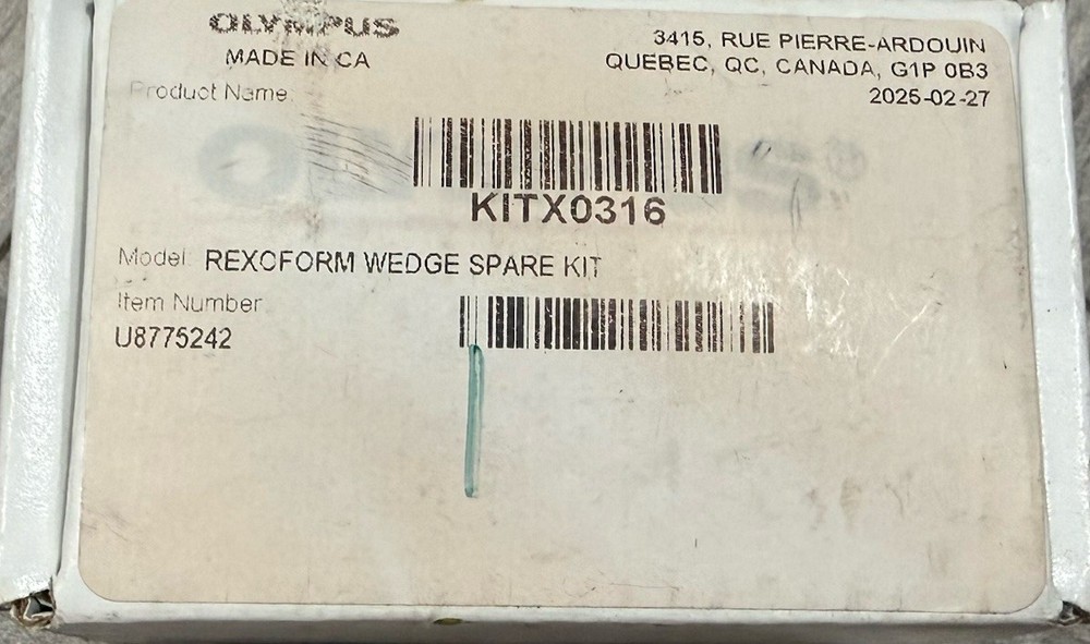 OLYMPUS/EVIDENT REXFORM WEDGE SPARE KIT((SHIPS FAST))!!
