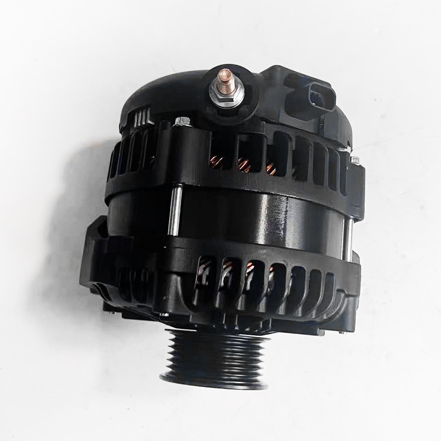 For GMC Yukon Chevy Tahoe Cadillac Hummer H2 350A High Output Black Alternator