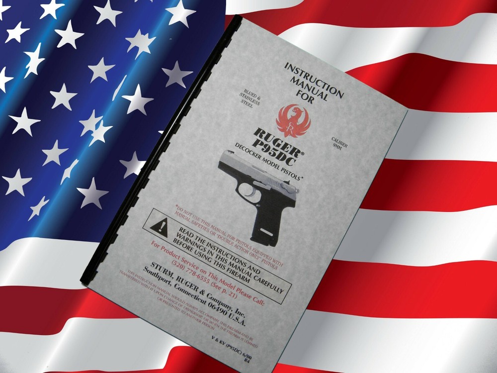 Ruger P95DC Pistol Owners Manual