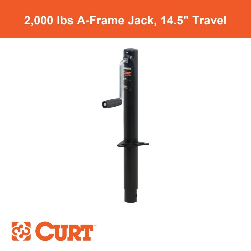 A-Frame Jack with Side Handle (2,000 lbs, 14-1/2" Travel)