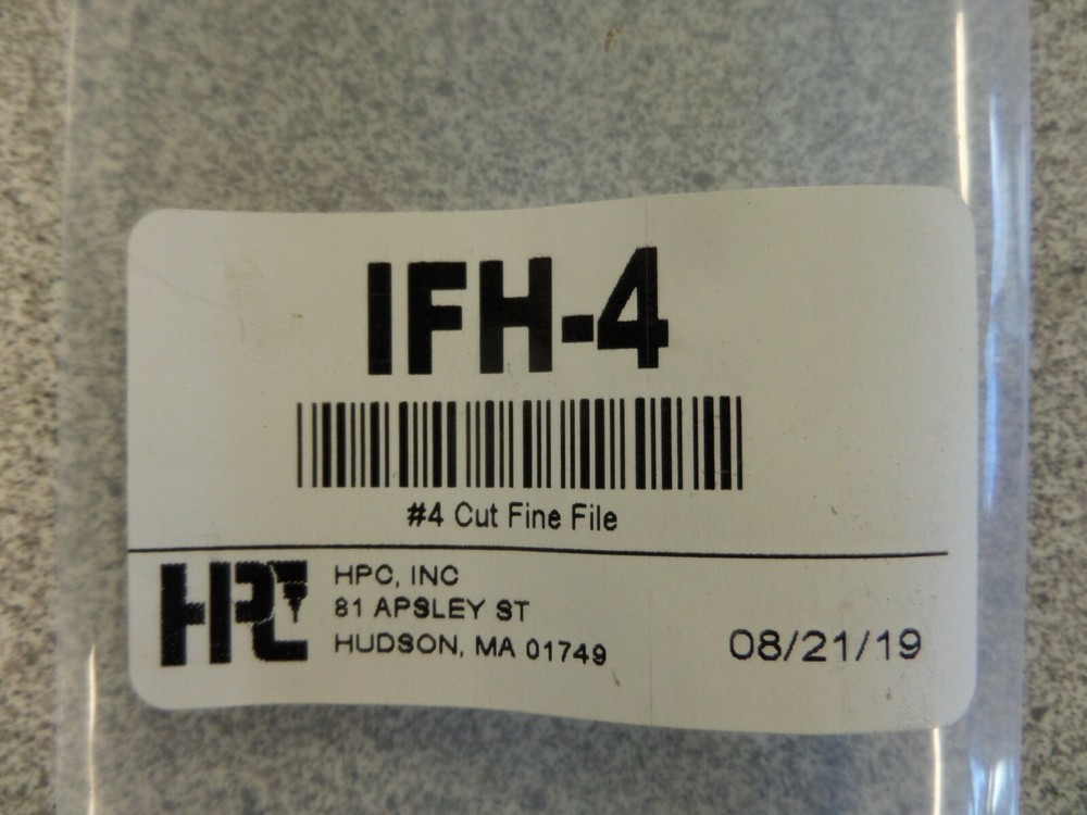 HPC IFH-4 ROUND 6" #4 FINE CUT KEY FILE