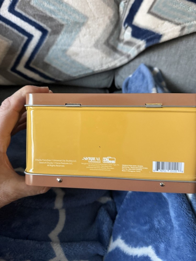 2018 CHUCKY LUNCHBOX w/ THERMOS! VG+!