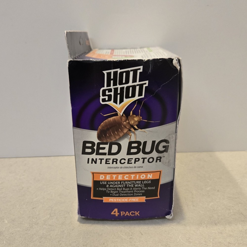 Hot Shot Bed Bug Interceptors, 4-Count