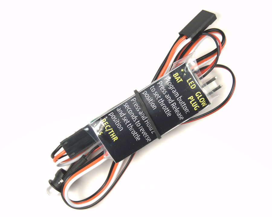 Onboard Glow Plug Driver / Controller - One Button Programming 90 Degree