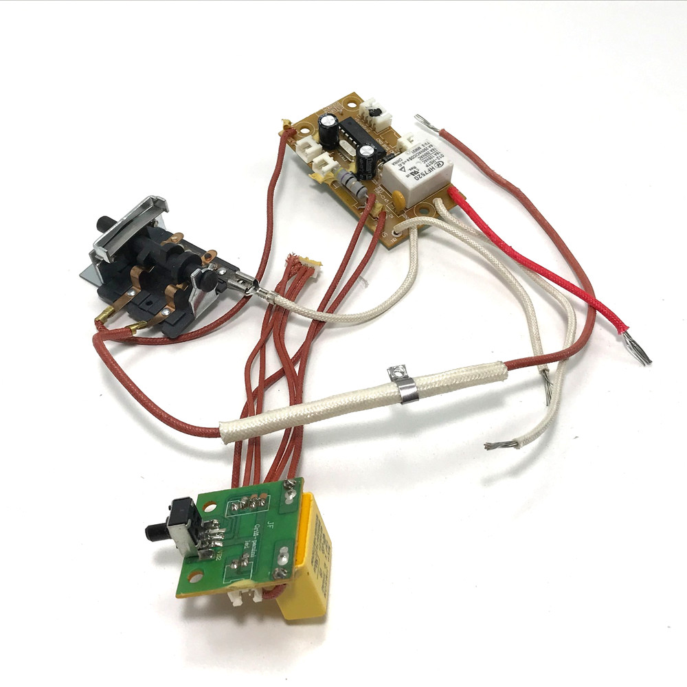 Cuisinart Griddler GR-4N(TK) GR-4N PCB CIRCUIT BOARD & SWITCHES for Dial Knobs