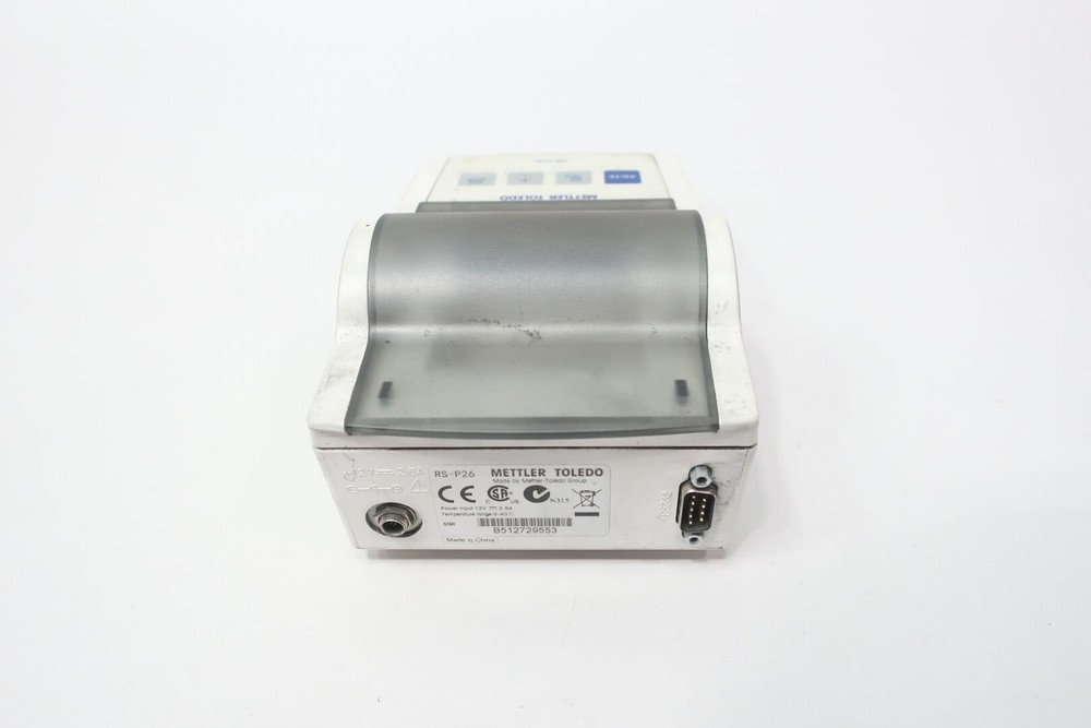 Mettler Toledo RS-P26 Compact Handheld Lab Printer