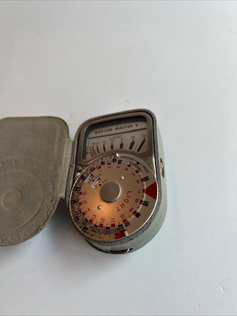 Weston Master V Universal Exposure Meter Model 748 - Vintage Untested