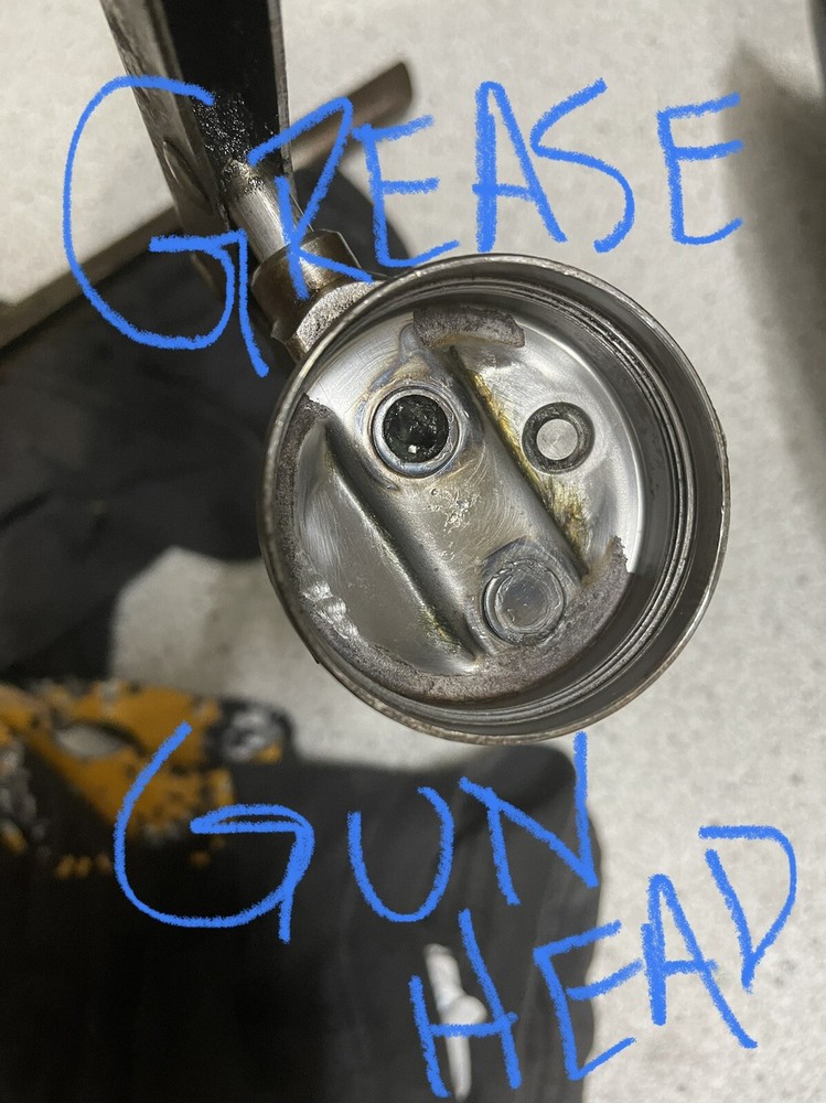 Grease gun barrel seal o-ring
