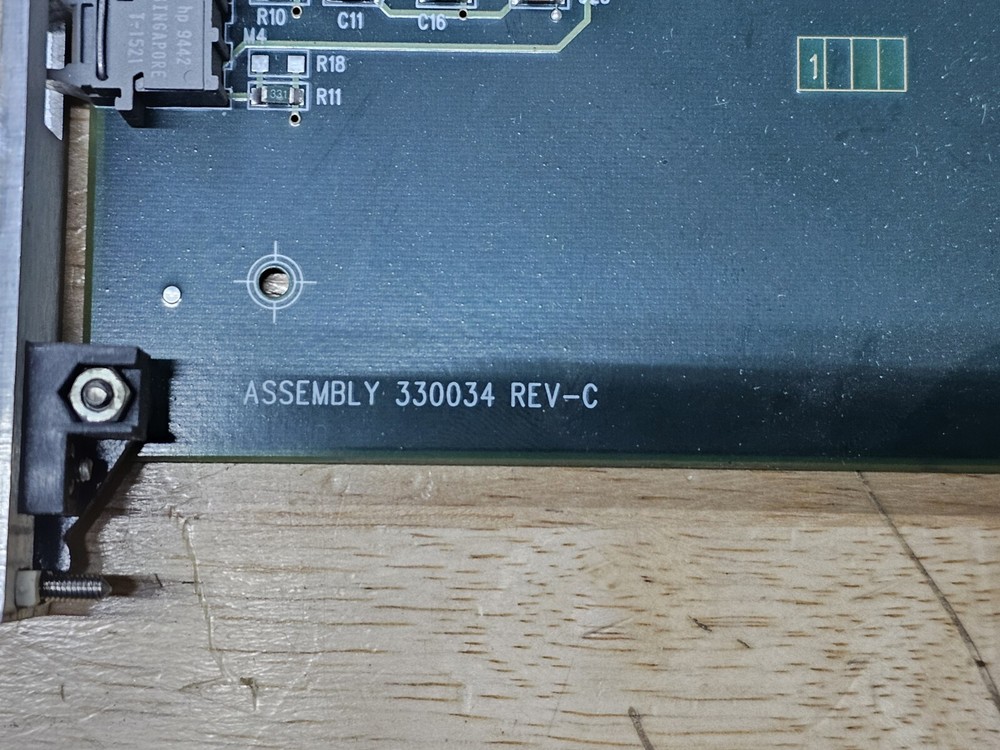 VAN DORN Assembly 330034 Rev-C Card