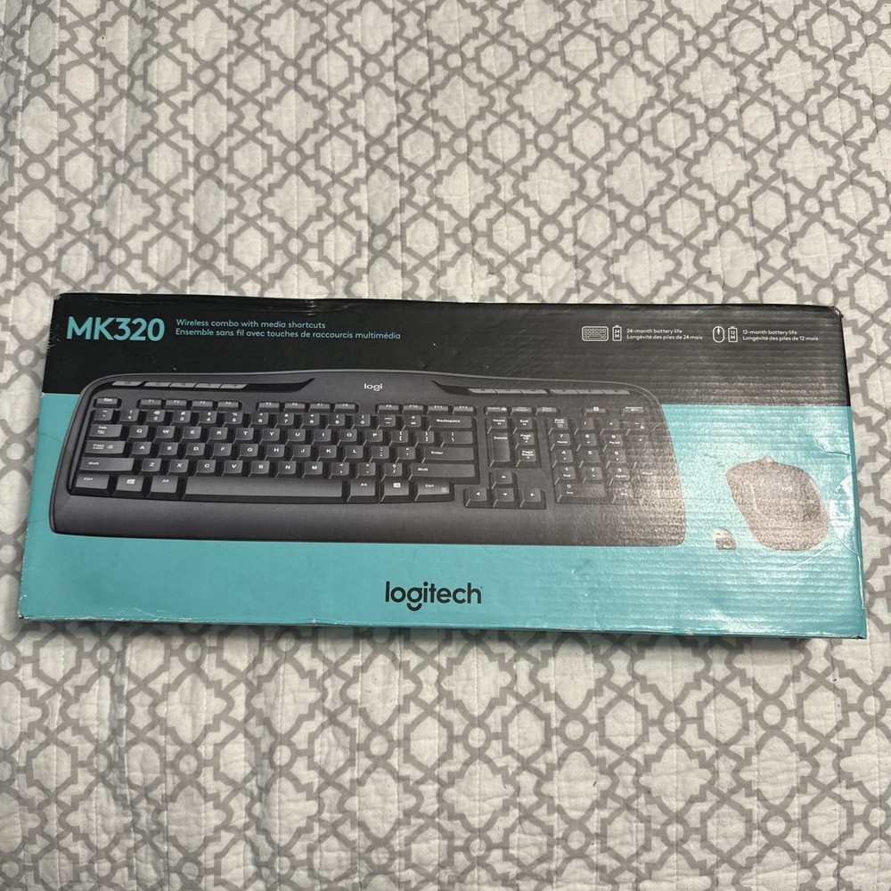 Logitech Wireless Keyboard & Mouse MK320